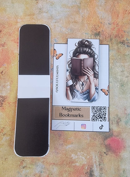 ☕ Cozy Moments / Everyday Reads – Magnetic Bookmarks