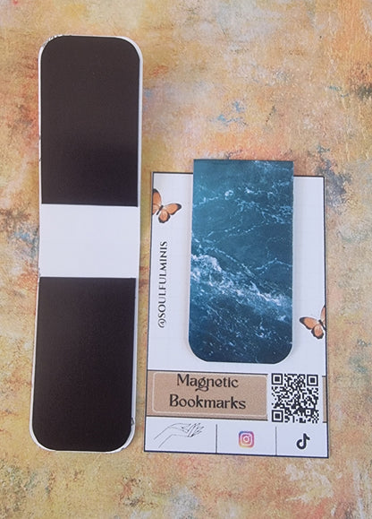 🌊 Waves Collection – Ocean Magnetic Bookmarks