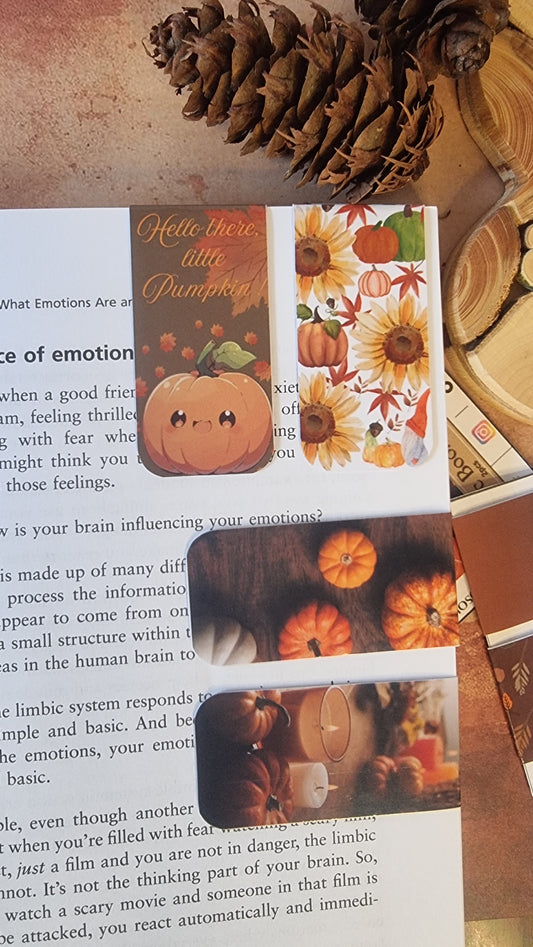 🍂 Autumn Vibes - Magnetic Bookmarks
