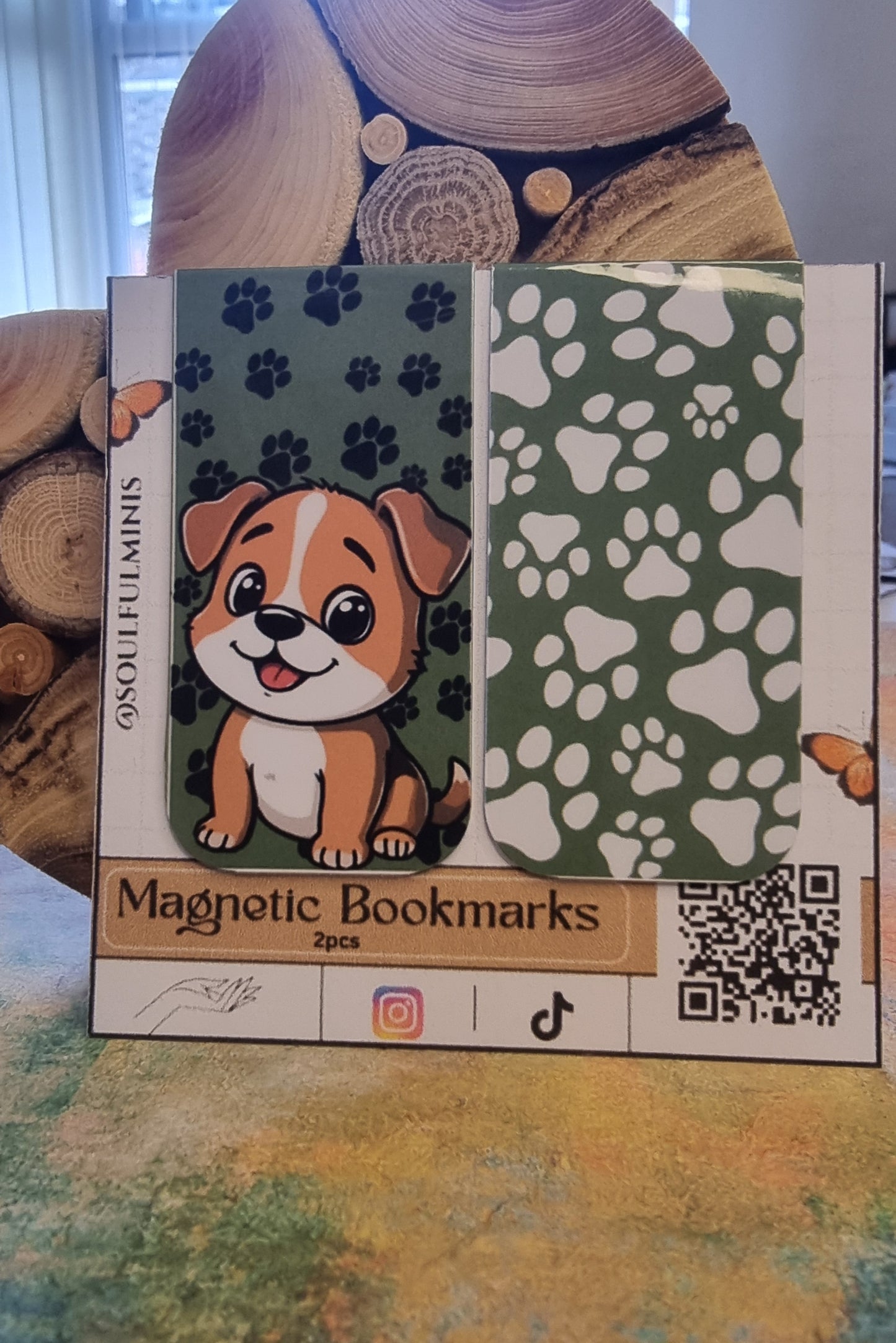 🐼 Reading Buddies – Animal Magnetic Bookmark Set (2pcs)