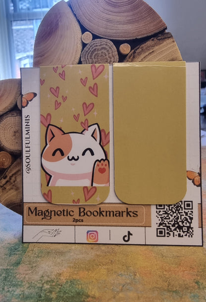 🐼 Reading Buddies – Animal Magnetic Bookmark Set (2pcs)